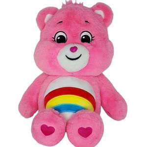 Care Bears Unlock The Magic 2020 14" Cheer Bear Plush Stuffed Animal
